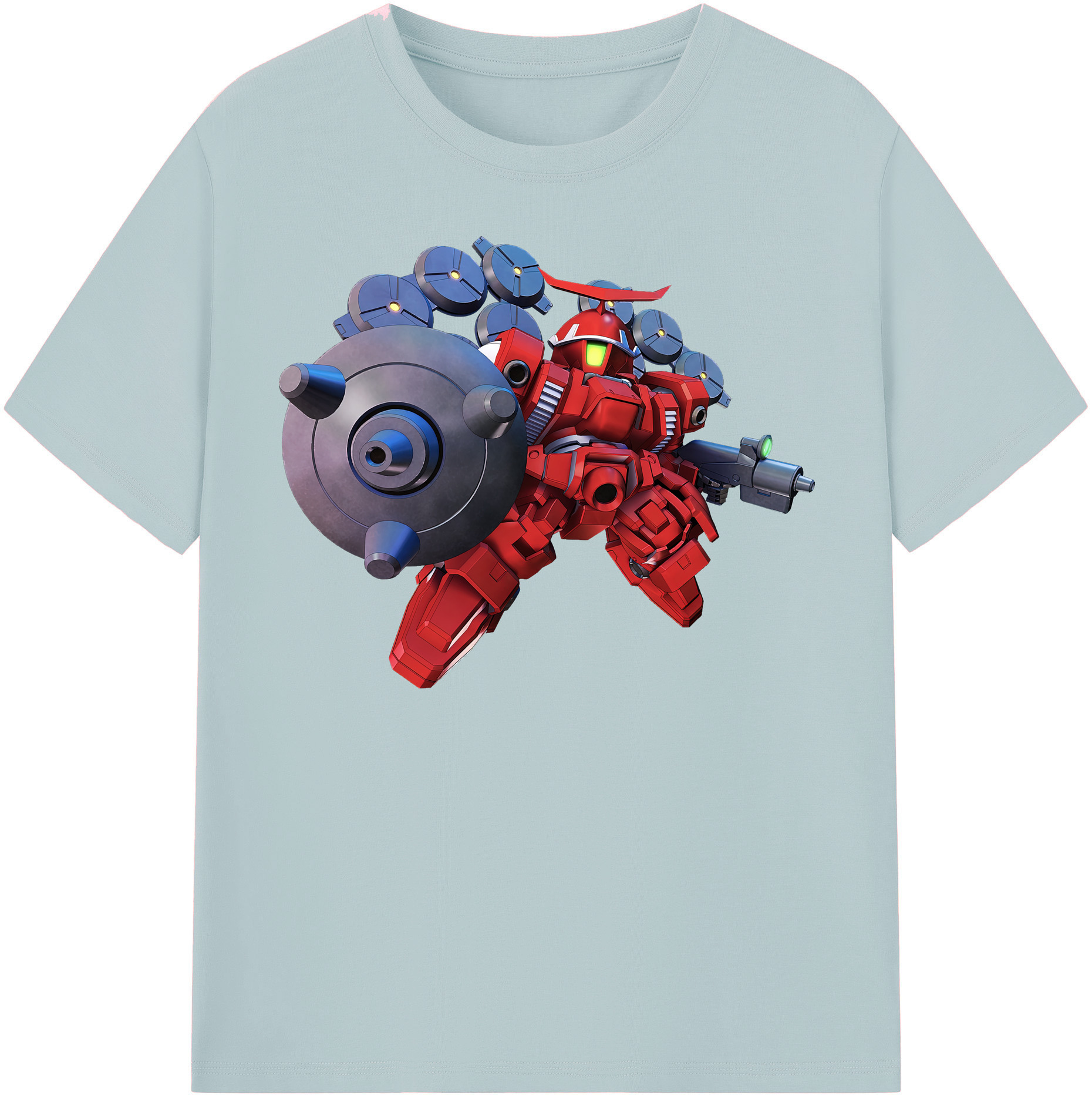 （画像用） 機動戦士ガンダム Mobile Suit Gundam 綿100％半袖Tシャツ（フロントプリント）